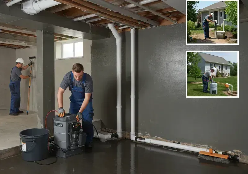 Basement Waterproofing and Flood Prevention process in Stearns, KY